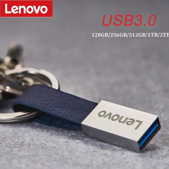 Lenovo USB3. 0 2 TB Flash Sürücü Kemer Tipi 1 TB 512 GB Yüksek Hızlı Metal USB Sopa Taşınabilir SSD Pendrive U Disk USB Anılar