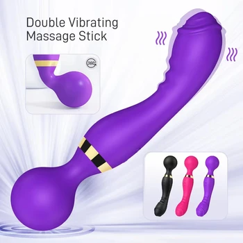 20 Hızları Güçlü Yapay Penis Vibratör AV Sihirli Değnek G-spot Masaj Seks kadınlar için oyuncaklar Çiftler Klitoris Teşvik Ürünleri yetişkinler için