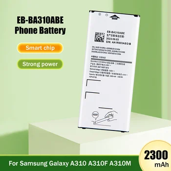 3.7 V 2300mAh EB-BA310ABE Şarj Edilebilir li-ion pil Samsung Galaxy A3 2016 Sürümü SM-A310F A310 A310M A310Y Telefonu Batteria