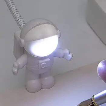 CORUI LED astronot kozmonot gece lambası USB dekorasyon lambası oturma odası yatak odası başucu çalışması bilgisayar klavye kitap ışık