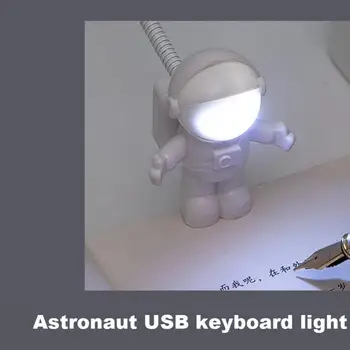 CORUI LED astronot kozmonot gece lambası USB dekorasyon lambası oturma odası yatak odası başucu çalışması bilgisayar klavye kitap ışık