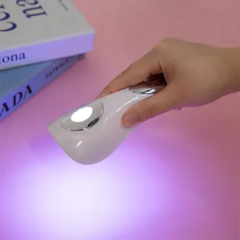 El Tırnak Kurutucu Jel Kelime Lambası Küçük Oje Hızlı Kuru Mini Taşınabilir Yapıştırıcı Tutkal USB Led Lamba Manikür Aracı UV Dedektörü