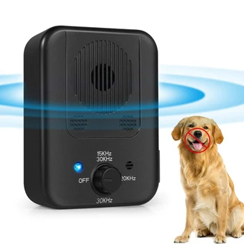 Ultrasonik Stoper Bark Köpek Kovucu Pet Eğitim Dur Barking Anti Gürültü Cihazı