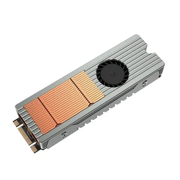 M. 2 sabit disk ısı emici M2 2280 katı Hal sürücü soğutma fanı PCIE NVME SSD gevşek M2 alüminyum Soğutucu