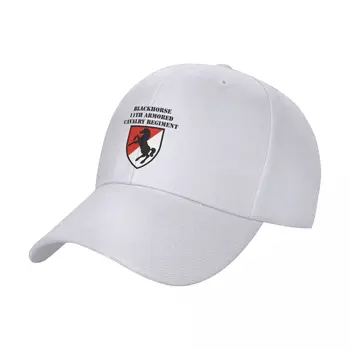 BLACKHORSE 11TH zırhlı SÜVARİ ALAYI Kap Beyzbol şapkası şapka Anime şapka golf şapka erkek kadın
