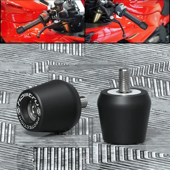 Motosiklet metal gidon Sonu Ağırlıkları Gidon Sapları Cap Yamaha MT-03 MT03 2016-2023