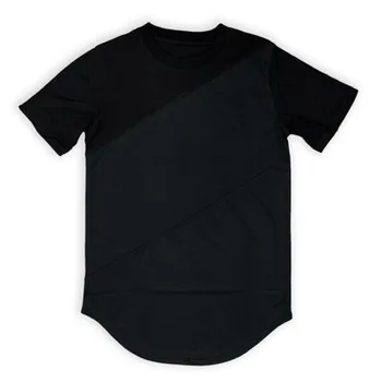 Yaz Montaj T Shirt erkek moda tişört Marka Giyim Hip-Hop Kısa Kollu Streetwear Spor Spor Slim Fit Tees Tops