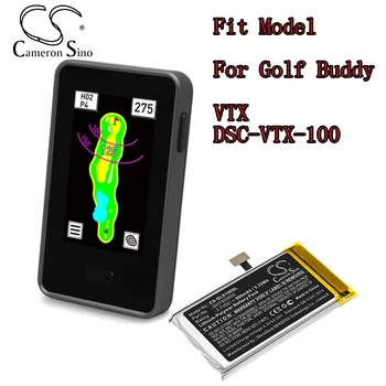 Cameron Çin GPS, Navigator Pil Golf Buddy için VTX DSC-VTX-100 900 mAh