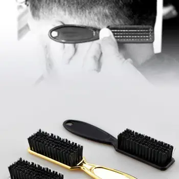 Berberler Fırça ABS Sakal Fırçası Kullanımı kolay Saç Modelleme Fırçası Pratik Berberler Şekillendirici Fırça Erkekler için