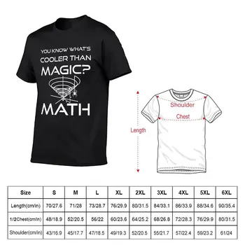 Yeni Komik Sihirden Daha Havalı Olan ne Biliyor musun? Matematik Arşimet Spiral Komik Kahraman Hediye T-Shirt