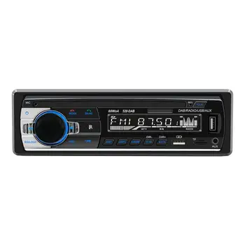 Bluetooth Araba Radyo 1 Din MP3 Çalar Handsfree Kablosuz Müzik FM AM Radyo USB-ın ISO Stereo Ses Sistemi Kafa Ünitesi