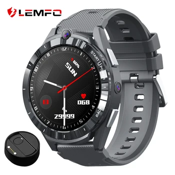 LEMFO LEM16 akıllı saatler Erkekler İçin 4G LTE Android Sistemi Wifi Android 11 bluetooth'lu gps'li Kamera Medya Oynatıcı Smartwatch