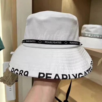 2023 Yeni Balıkçı top şapka Golf Güneş Bloğu Şapka Büyük Saçak Şapka Nefes Tenis Spor Gölge Şapka