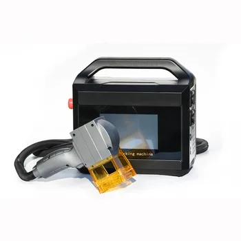 El Taşınabilir Mini Fiber lazer işaretleme makinesi Küçük Gravür Makinesi Lazer İşaretleyici Lazer Etcher Yazıcı