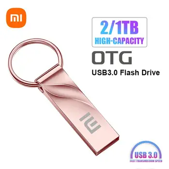 Xiaomi USB 3.0 Flash Disk 2TB 1TB Mini Anahtar Pendrive Flash Sürücü hafıza belleği kalem sürücü ücretsiz kargo öğeleri
