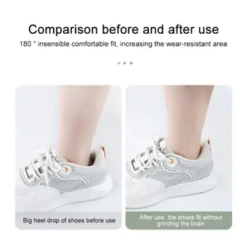1~8 ADET Tabanlık Yama Topuk Pedleri spor ayakkabılar Yüksek Topuk Aşınma Önleyici Ayak Pedi Yastık Eklemek Astarı Topuk Koruyucu Arka Etiket