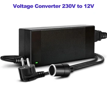 230V için 12V gerilim dönüştürücü Çakmak Soket 99V-240V AC için 12V DC invertör Çeşitli Araba Elektrikli Ev Aletleri