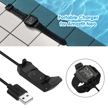 Akıllı saat Kablosuz şarj kablosu 1m Hızlı USB şarj kablosu Taşınabilir akıllı saat Şarj Cihazı Hualaya Amazfit Neo