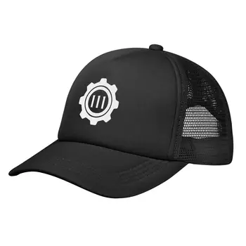 Unisex Fallouts 111 Logo video oyunu kamyon şoförü Kapakları dış mekan teli Beyzbol Kapaklar Polyester Yeni Vegas şapkaları güneş şapkası Ayarlanabilir Baba Şapkası