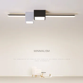 Minimalist modern atmosferik oturma odası tavan lambası yaratıcı tasarım minimalist İskandinav LED balkon yatak odası koridor ışık