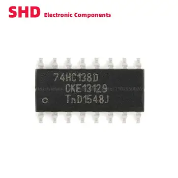 20 ADET 74HC138D 74HC138 HC138 SN74HC138DR SOP-16 SMD 3-to-8 Hat Dekoder / demultiplexer Ters IC