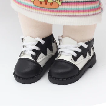 5.5 * 2.8 cm Yeni Bebek pu ayakkabıları Fit 20cm Peluş Bebek ve 14 inç Bebek Hediye Çocuklar için Oyuncak Ayakkabı Aksesuarları