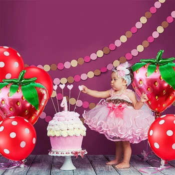 12 adet / takım Meyve Karpuz Ananas Turuncu Doğum Günü Balonlar Düğün Tatil Festivali Parti Dekorasyon Çocuk Oyuncak Folyo Balon