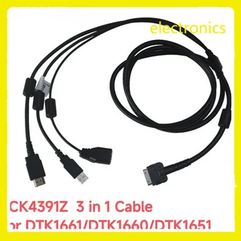 Orijinal 3 in 1 şarj veri senkronizasyon kablosu için Wacom Cintiq 16 Hibrid HD DTK-1660 DTK-1661 DTK - 1651 ACK43912Z
