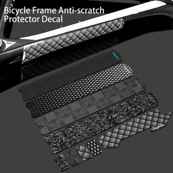 Yağa dayanıklı yumuşak doku MTB yol bisikleti kablo hortum koruyucu çıkartma E-bisiklet için