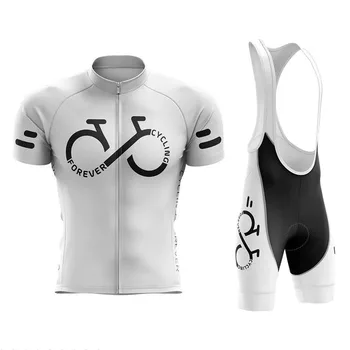 BİSİKLET SONSUZA KADAR Bisiklet Jersey Seti 2023 Yaz Erkek Kısa Kollu Nefes MTB Bisiklet Giyim Maillot Ropa Ciclismo Spor Üniforma Kiti