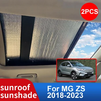 Araba Sunroof Güneşlik MG ZS MGZS EV 2023 2022 2021 2020 2019 2018 Çatı Güneş Koruyucu ısı Yalıtımı Ön Cam Oto Aksesuarları
