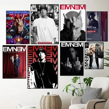 Rapçi Eminem Gösterisi POSTERİ Baskılar duvar tablosu Yatak Odası Oturma Odası Dekorasyon Ev