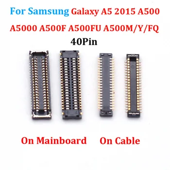 2 adet Yeni lcd ekran FPC Bağlantı Noktası Fişi Anakart / kablo Samsung Galaxy A5 2015 A500 A5000 A500F A500FU A500M / Y / FQ