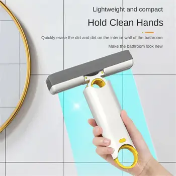 Mini Sıkma Paspas Taşınabilir temizlik paspası El Masası Banyo Araba pencere camı Sünger Temizleyici Mutfak Ev Temizlik Araçları