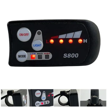 Pin su geçirmez konektör LED-S800 Ekran Paneli Ekran LED Ekran Elektrikli Bisiklet LED Ekran Bisiklet Aksesuarları