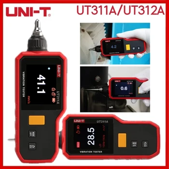 UNI-T UT311A UT312A El Titreşim Test Cihazı, LCD TFT Ve Otomatik Dönen Ekran Geniş Ölçüm Aralığı.