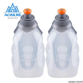 2 adet AONIJIE SD-06JP Su Şişesi su ısıtıcısı Şişesi Saklama Kabı Koşu Hidrasyon Kemer Sırt Çantası Bel Çantası Maraton Trail