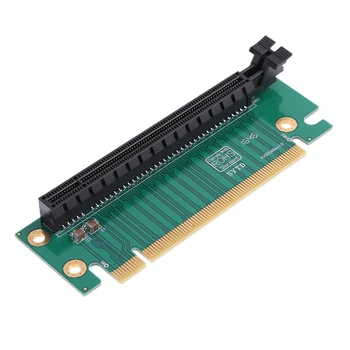 PCI-E Express 16X90 Derece adaptör yükseltici kartı için 2U Bilgisayar Kasası