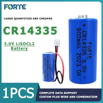 FORTE CR14335 3V lityum pil bakın enjeksiyon kalıplama makinesi endüstriyel kontrol PLC personel konumlandırma kartı zamanlayıcı