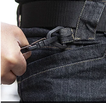 Sıkı Siyah Taktik Kot pantolon erkek Çok Cep Düz kot pantolon Kentsel Commuting alıştırma külodu siyah rahat