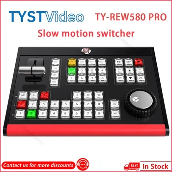 TYST TY-REW580 Pro Yavaş hareket switcher all-in-one makine VMİX özel spor etkinliği operasyon klavye kamera aksesuarları
