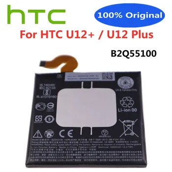 100 % Yeni Orijinal B2Q55100 Yedek HTC için pil U12 / U12 artı Exodus 1 Küresel / Çift SIM 3500mAh Telefon Pil