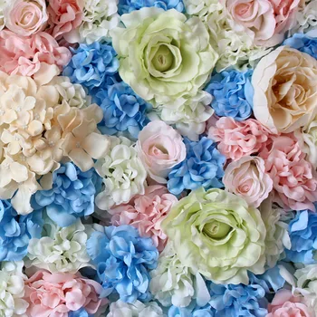Gül yapay çiçekler Duvar Doğum Günü Partisi Zemin Tatil Kutlama Ev Dekorasyon Düğün Dekor Sahne Özelleştirilmiş