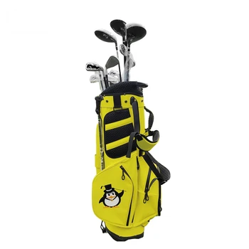 Golf Moda Su Geçirmez PU Kaplı Golf Standı Çantası standı tabanı İle Golf standı çantası