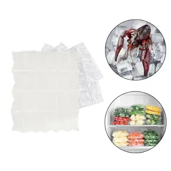 120 Adet Buz Paketleri Kendinden Emici Buz Kullanımı, Dondurucu Paketleri Buz Paketi Levhalar gıdaları taze tutma Öğle Yemeği Nakliye Gıda