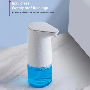 500ml Otomatik köpük sabun sabunluğu Fotoselli Köpük Kızılötesi Hareket Sensörü Eller Serbest Sabun pompalı dağıtıcı Banyo Mutfak İçin