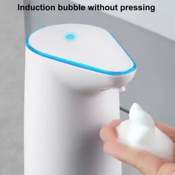 500ml Otomatik köpük sabun sabunluğu Fotoselli Köpük Kızılötesi Hareket Sensörü Eller Serbest Sabun pompalı dağıtıcı Banyo Mutfak İçin