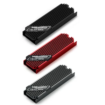 PCIE 2280 SSD için Ultra ince M. 2 sabit disk soğutucu alüminyum alaşımlı ısı radyatörü