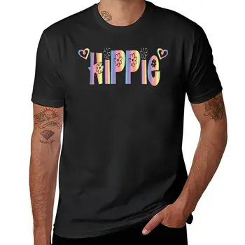 Harika Hippie Clothes: Güzel Hippi Gökkuşağı Degrade T-Shirt hayvan baskı gömlek erkekler için yaz üst t shirt erkekler için grafik