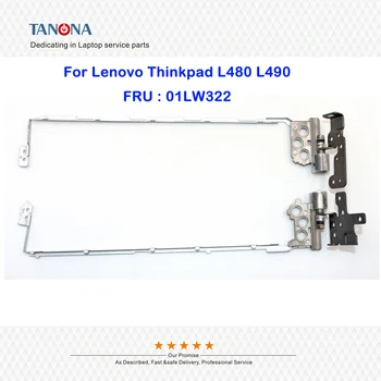 Orijinal Yeni 01LW322 Lenovo Thinkpad L480 L490 laptop lcd ekranı Menteşeleri R & L Lcd Menteşe Kiti